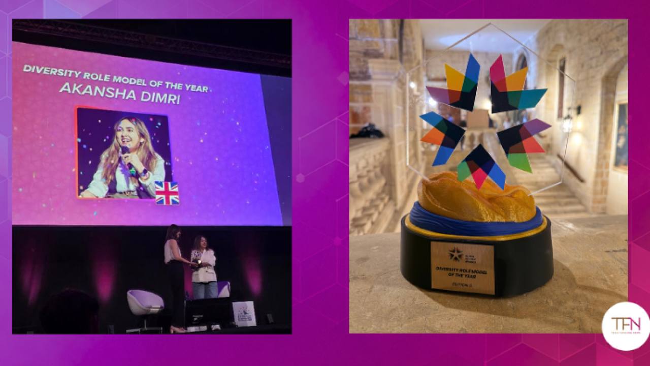 Akansha Dimri, Global Startup Awards 2026'da Yılın Çeşitlilik Rol Modeli Seçildi
