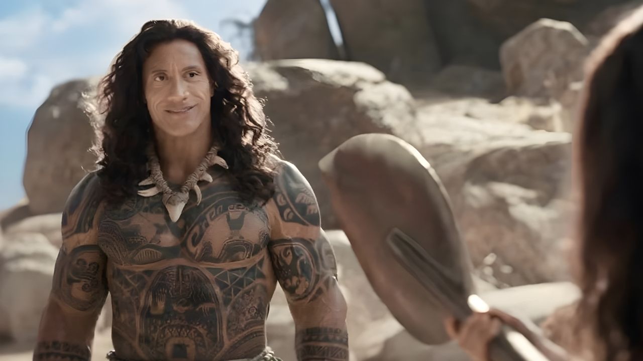 Dwayne Johnson'ın Moana Fragmanındaki Saçları Konuşuluyor