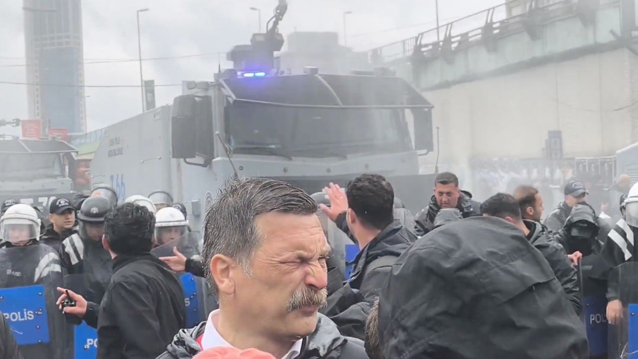 Erkan Baş 1 Mayıs Müdahalesine Tepki Gösterdi: Taksim Yolu Kapatıldı